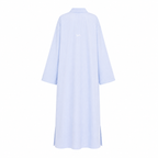 Pinstripe shirt-dress